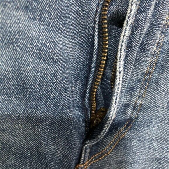 Good American Good Legs Skinny Raw Hem Jeans - Size 6 - Picture 3 of 6